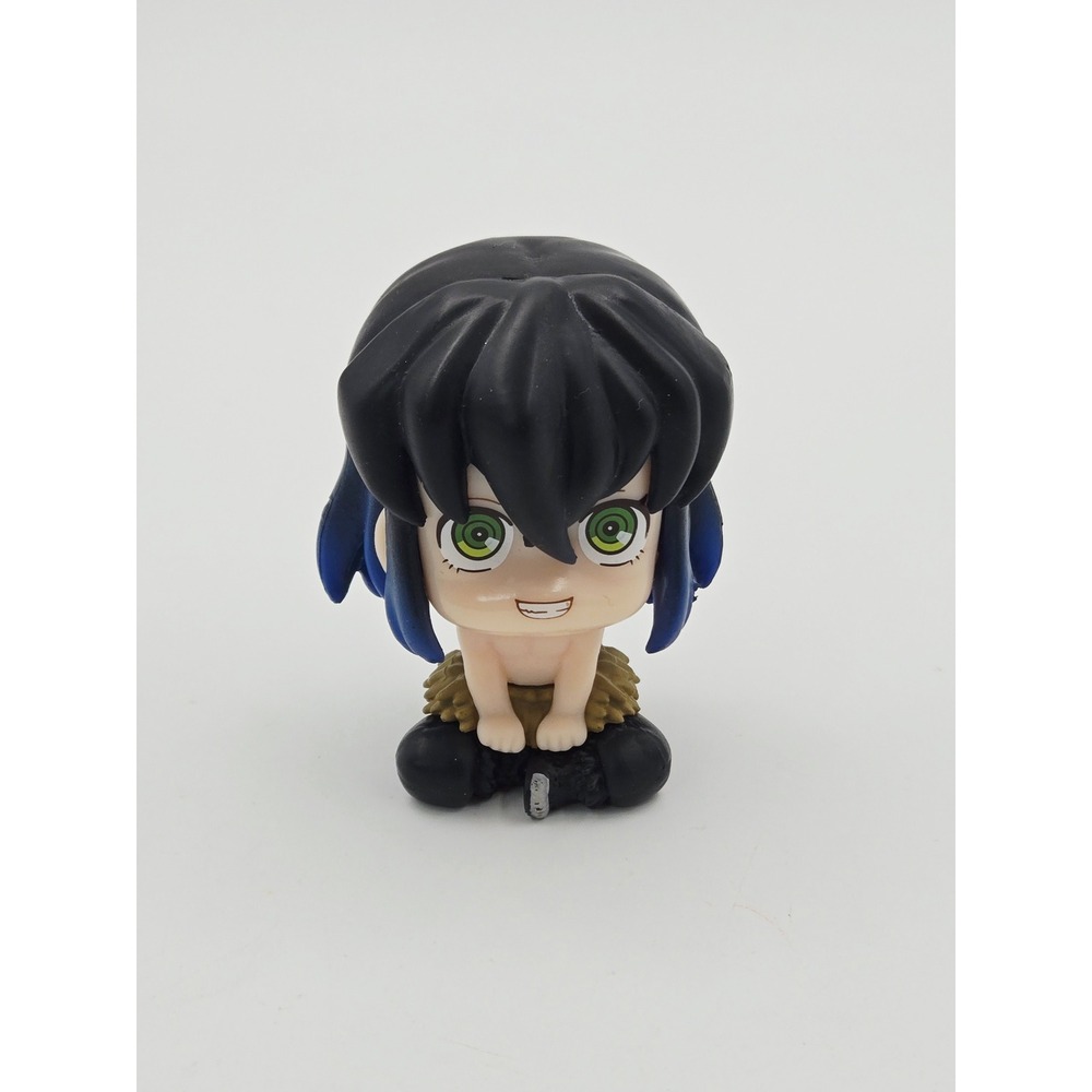 Demon Slayer Inosuke Hashibira Unmasked Chibi Mini Figure 2" Anime Collectible